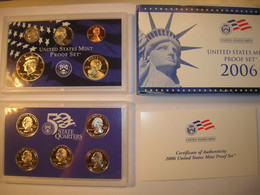 ESTADOS UNIDOS/USA Proof Set 2006 S 1/4 Dolar 50 Estados Y Serie Anual (10 Monedas) (9917) - Proof Sets