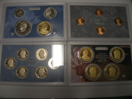 ESTADOS UNIDOS/USA Proof Set 2009 S , Serie 1/4 Dolar, Serie 1 Ctvo, Serie Presidentes Y Serie Anual (18 Monedas) (9992) - Proof Sets