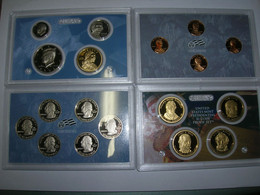 ESTADOS UNIDOS/USA Proof Set 2009 S , Serie 1/4 Dolar, Serie 1 Ctvo, Serie Presidentes Y Serie Anual (18 Monedas) (9994) - Proof Sets