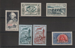 Tunisie 1949 Divers Du 328 Au 333, 6 Val ** MNH - Unused Stamps