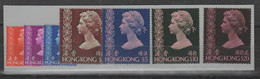 HONG KONG 532 ** 1975-76 - Elisabetta II Tipi Del 1973 Con Dent. 14-14 ½ N. 313A/15. Cat. € 358,00. SPL - Unused Stamps