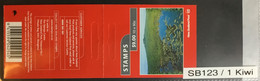 New Zealand 1996 90c Scenery Booklet One Kiwi MNH - Carnets