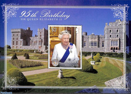 Cayman Islands 2021 Queen Elizabeth II 95th Birthday S/s, Mint NH, History - Kings & Queens (Royalty) - Familles Royales