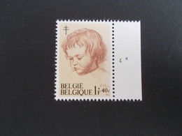 BELGIQUE -  N° 1273    N° Planche  4   Année 1963    Neuf XX Voir Photo - 1961-1970