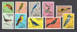 Nicaragua 1987,10V In Set,birds,vogels,vögel,oiseaux,pajaros,uccelli,aves,MNH/Postfris(A4309) - Zonder Classificatie