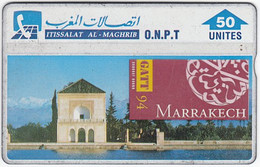 MAROC A-346 Hologram Telecom - Architecture, Historic Building - 403B - Used - Marruecos