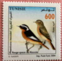 2004 Tunisie Oiseaux Rouge Queue Tunisia Birds 1V MNH** - Sparrows
