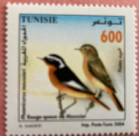 2004 Tunisie Oiseaux Rouge Queue Tunisia Birds 1V MNH** - Moineaux