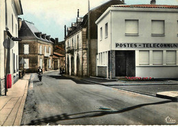 Ste Hermine * La Rue Principale Et La Nouvelle Poste Du Village * Ptt * Boucherie - Sainte Hermine