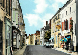 Ste Hermine * La Rue Principale Du Village * Sports Bar * Café Buvette * Commerces Magasins - Sainte Hermine