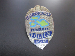 Pins Police De Hawaii - Police