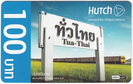 THAILAND J-449 Prepaid Hutch - Traffic, Train - Used - Thailand