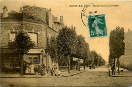 Noisy Le Sec * Le Boulevard Gambetta * épicerie Mercerie * Commerce Magasin - Noisy Le Sec