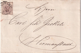 AUTRICHE 1856 LETTRE - Cartas