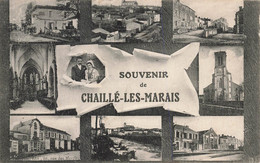 Chaillé Les Marais - Souvenir > Carte Ancienne Multivues - Chaille Les Marais