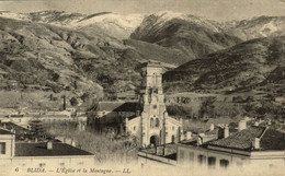 BLIDA L'EGLISE ET LA MONTAGNE - Blida