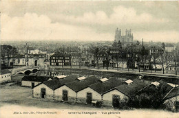 Vitry Le François * Vue Générale De La Commune * Caserne Haras Chevaux Cavalerie - Vitry-le-François