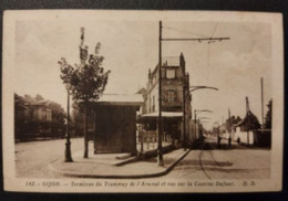 DIJON RARE - Terminus Du Tramway De L'Arsenal - Angle Avenue Jean Jaurès Et Rue De Chenôve - Dijon