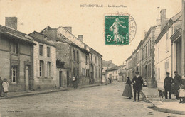 51 - MARNE - BETHENIVILLE - La Grande Rue  (10276) - Bétheniville