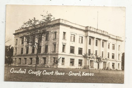 Cp , ETATS UNIS, Kansas , KS , GIRARD , Crawford County Court House , écrite - Autres & Non Classés