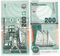 Cabo Verde (Cape Verde) 200 Escudos 2005 UNC - Kaapverdische Eilanden