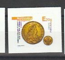 Portugal ** & Portuguese Numismatic Series, III Group, 24 Shield Warp, 1706-1750, 2022 Gold (81275) - Unused Stamps
