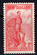 New Zealand GVI 1937 Health Stamp, Hinged Mint, SG 602 (A) - Nuovi