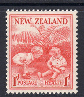 New Zealand GVI 1938 Health Stamp, MNH, SG 610 (A) - Unused Stamps