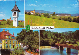 1976, Österreich, Edelschrott, Ortsansicht, Stausee, Hierzmannsperre, Weststeiermark - Edelschrott