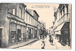 CPA 33 Lesparre Rue J J Rousseau - Lesparre Medoc