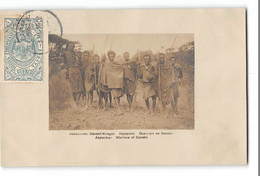 CPA 61 Abyssinie Carte Photo Guerriers Danakil - Ethiopia