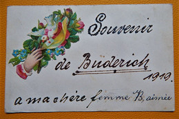 BÜDERICH  -  Souvenir De Büderich  - 1919 - Düsseldorf