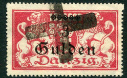 DANZIG 1923 Arms Definitive 3 G. On 1 Mio. Mk. Postally Used With Parcel Cancel.  Michel 191 - Usati