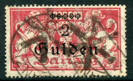 DANZIG 1923 Arms Definitive 2 G. On 1 Mio. Mk. Postally Used With Parcel Cancel And Datestamp.  Michel 190  Signed Infla - Oblitérés