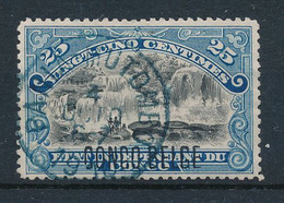 ZZ BELGIAN CONGO 1909 "PRINCES" ISSUE COB 43PT USED (PLATE POSITION 21) - 1894-1923 Mols: Gebraucht