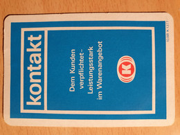 Pocket Calendar Taschenkalender DDR East Germany Kontakt 1970 - Leichte Gebrauchsspuren Used Condition - Small : 1961-70