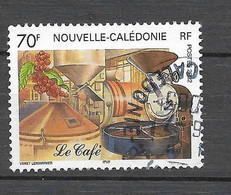 Timbres Oblitérés De Nouvelle Calédonie, N°870 YT, Le Café, Torréfaction - Usati