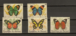 Burundi : Ocb Nr :  962C - 962  (zie  Scan ) Butterflies RRR NOT COMPLETE - Oblitérés