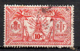 Col24 Colonies Nouvelles Hebrides N° 28 Oblitéré Cote 1,50 € - Used Stamps