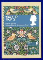 Großbritannien 1982  Mi.Nr. 923 , British Textiles / (Strawberry By William Morris) - Maximum Card - 23 July 1982 1982 - Maximumkarten (MC)