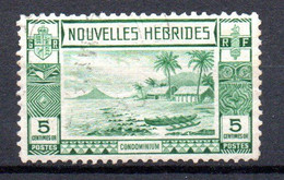 Col24 Colonies Nouvelles Hebrides N° 10 Oblitéré Cote 1,50 € - Usados