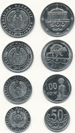 Uzbekistan - Set 4 Coins 50 100 200 500 Sum 2018 UNC Lemberg-Zp - Uzbekistan
