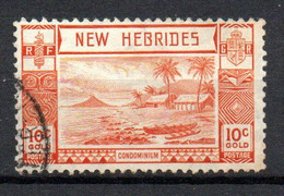 Col24 Colonies Nouvelles Hebrides N° 113 Oblitéré Cote 1,50 € - Gebraucht