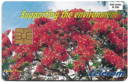 Mauritius - Mauritius Telecom (Chip) - Supporting The Environment 2A, Gem2 Black, 01.1998, 240U, 25.000ex, Used - Mauricio