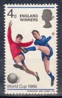 GRAN BRETAÑA 1966 - ENGLAND WINNERS FOOTBALL - YVERT Nº  448 - 1966 – Inglaterra