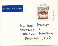 Canada Cover Sent Air Mail To Germany 21-11-1989 Single Franked - Lettres & Documents