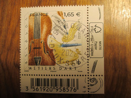 2022 Métiers D'Art LUTHIER Oblitéré Cachet Rond 14/02/2022 - Gebraucht