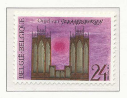 [152813]TB//**/Mnh-[2300] Belgique 1988, Patrimoine Culturel, Orgues De L'église St Barthélémy à Geeraadsbergen, SNC - Music