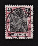 1902 Germania 'REICHSPOST'   Mi:DR 60, Sn:DE 59, Yt:DR 58, Sg:DR 59a, AFA:DR 60, Oblitération ZABERN - Used Stamps
