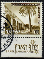 1978 Landscapes Akko Phosphor Variety 1P Short Bale 578-III / Mi 599y Used / Oblitéré / Gestempelt - Non Dentelés, épreuves & Variétés